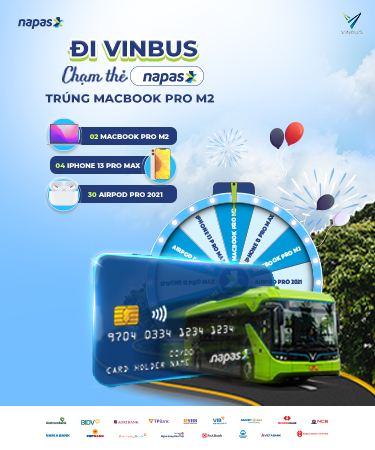 Đi VinBus – Chạm thẻ NAPAS trúng Macbook Pro M2 - Ảnh 1.