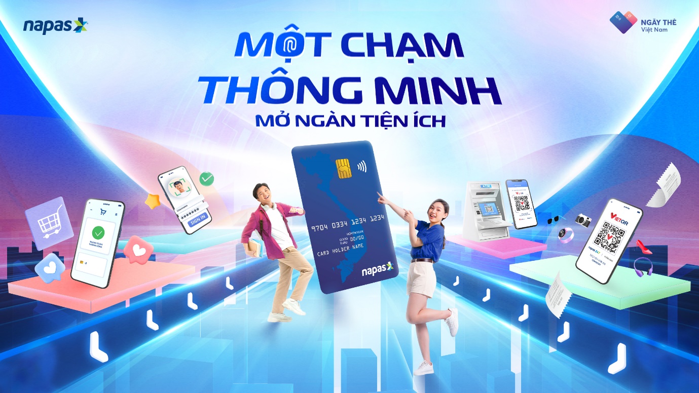 NAPAS dành tặng hàng ngàn quà tặng, ưu đãi hấp dẫn tại Ngày thẻ Việt Nam 2024- Ảnh 1. NAPAS dành tặng hàng ngàn quà tặng, ưu đãi hấp dẫn tại Ngày thẻ Việt Nam 2024- Ảnh 1.