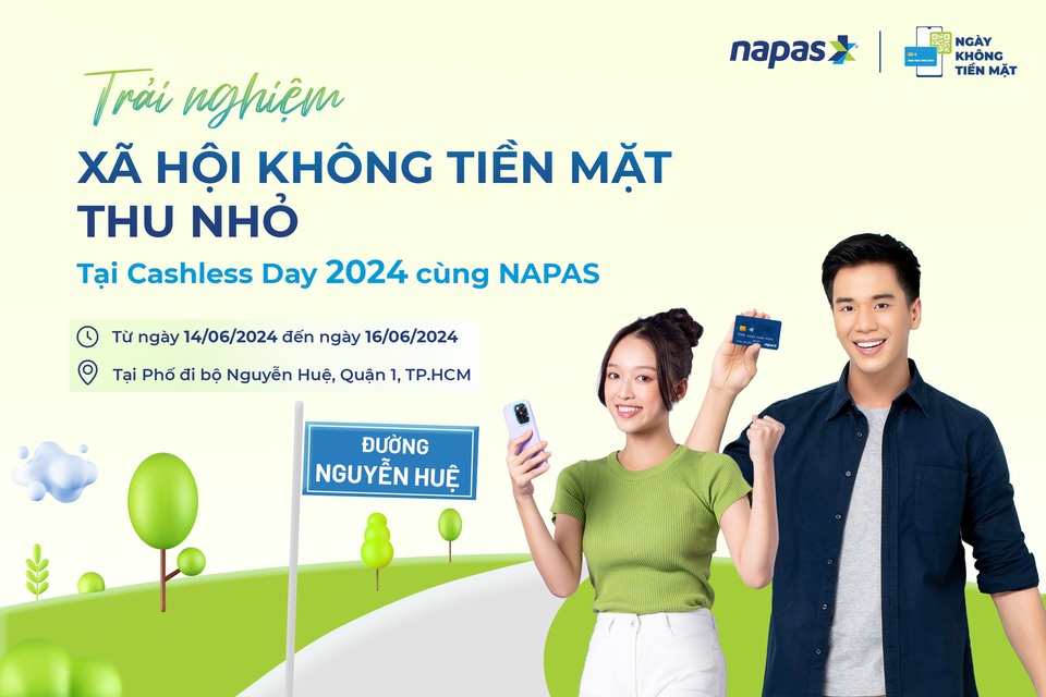 Experience New Payment Technology and Receive a LOT of Gifts from NAPAS at the Cashless Day 2024 Festival- Ảnh 1.