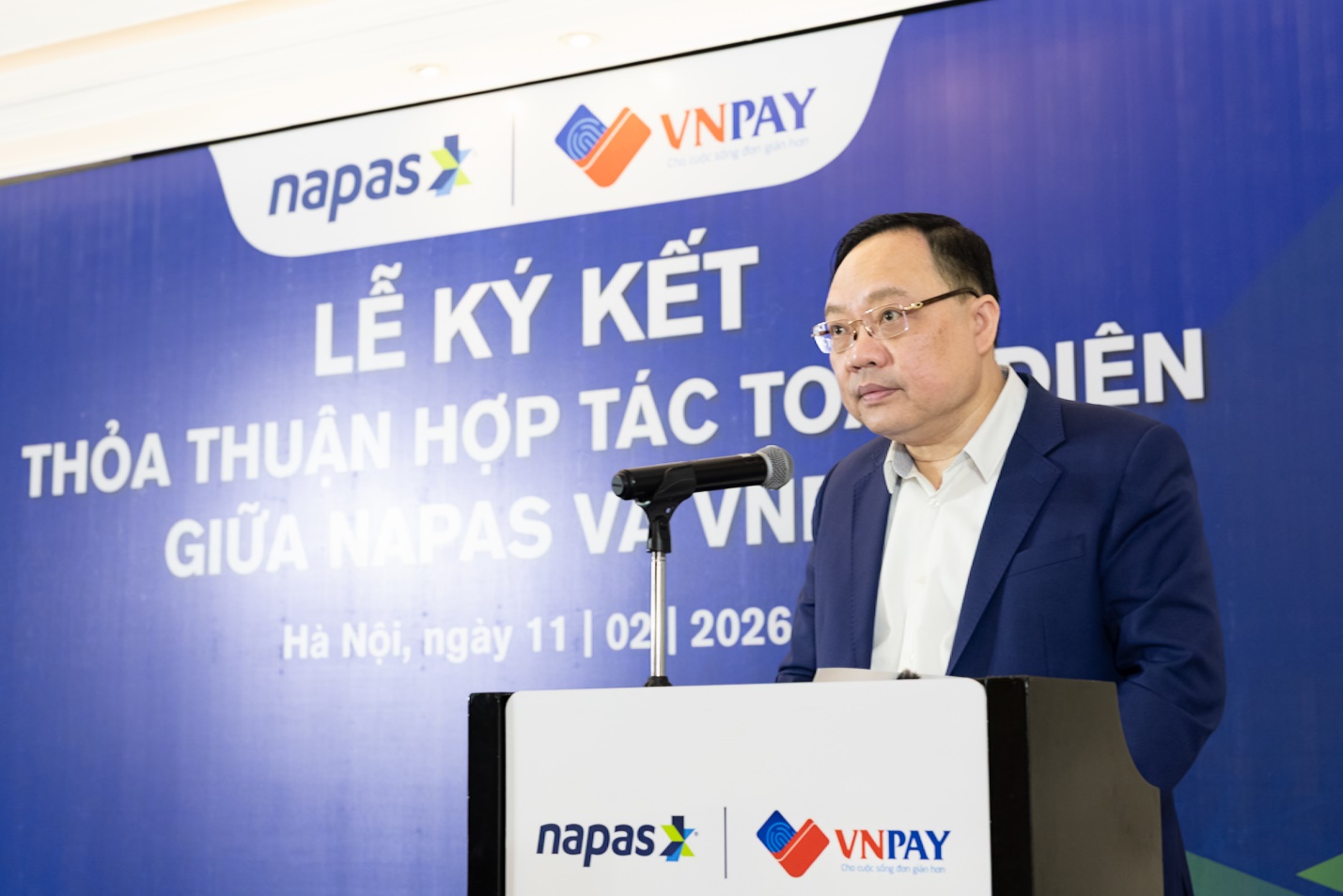 NAPAS và VNPAY ký kết thỏa thuận hợp tác toàn diện mở rộng hệ sinh thái số - Ảnh 1.