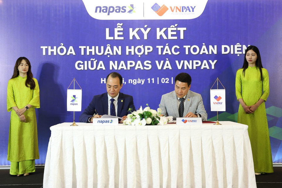NAPAS and VNPAY Sign Comprehensive Cooperation Agreement to Expand the Digital Ecosystem- Ảnh 2.