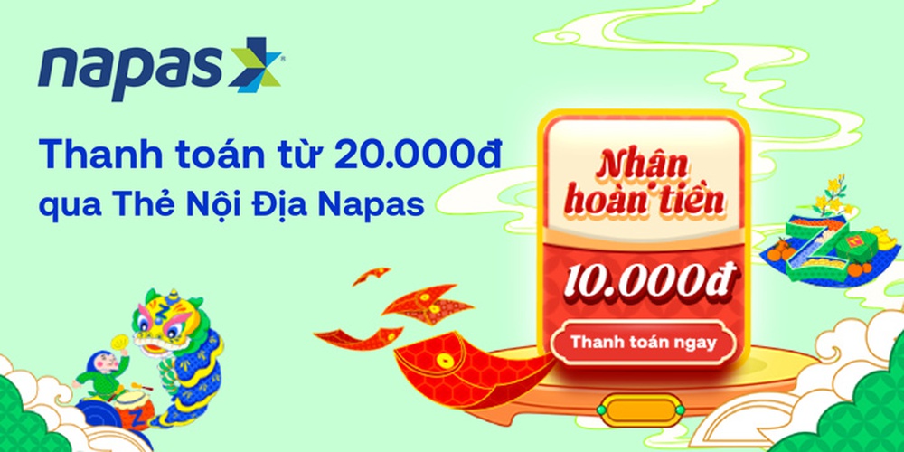 Nhận ngay lì xì 10K khi thanh toán bằng thẻ NAPAS trên ứng dụng Zalopay- Ảnh 1.