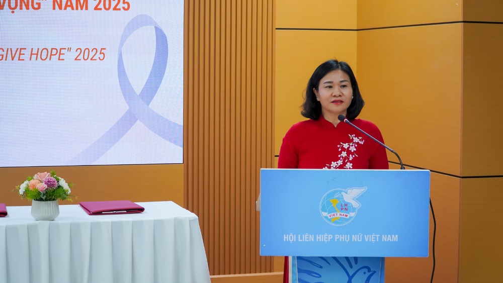 Trung ương Hội liệp hiệp Phụ nữ Việt Nam ký kết biên bản ghi nhớ với NAPAS, MASTERCARD và PAYOO triển khai chương trình ASXH “Chạm sẻ chia, trao hy vọng 2025"- Ảnh 1.