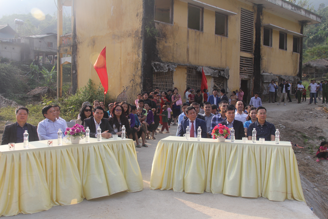 NAPAS inaugurated a charity project in Ban Ria commune, Ha Giang province- Ảnh 6.