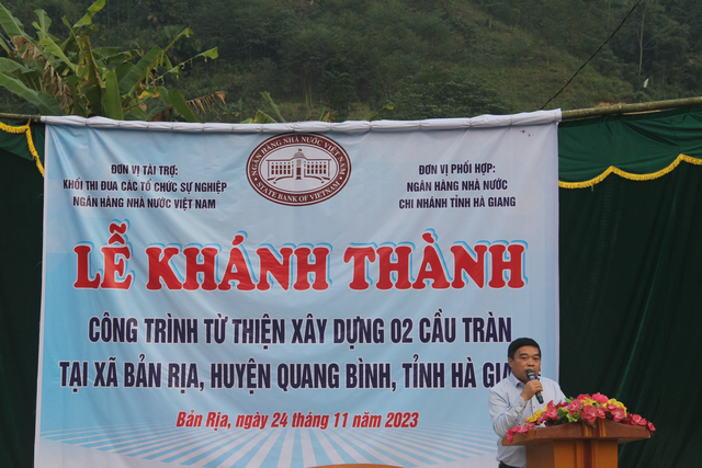 NAPAS inaugurated a charity project in Ban Ria commune, Ha Giang province- Ảnh 3.