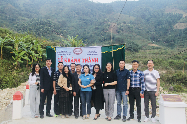 NAPAS inaugurated a charity project in Ban Ria commune, Ha Giang province- Ảnh 4.
