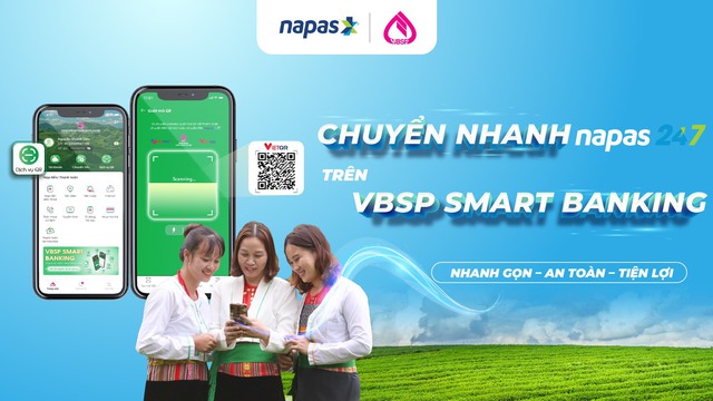 NAPAS cooperated with Vietnam Bank for Social Policies to promote the non-cash payment in rural and remote areas - Ảnh 1.