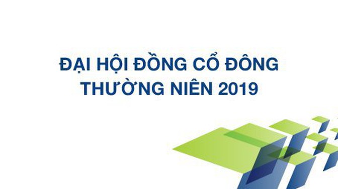 Đại hội đồng cổ đông thường niên năm 2019