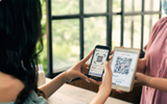 QR code payment service