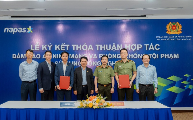 NAPAS and A05 Department (Ministry of Public Security) Sign Strategic Cooperation Agreement on Cybersecurity and High-Tech Crime Prevention