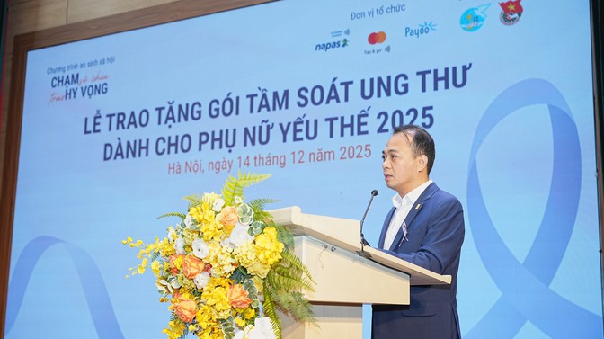 NAPAS, MASTERCARD và PAYOO tài trợ hơn 4 tỷ đồng, trao tặng 2.010 suất tầm soát ung thư và tổ chức "Gian hàng 0 đồng" cho phụ nữ  yếu thế