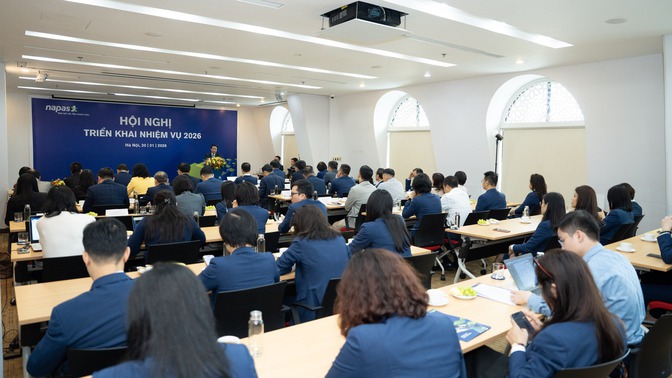 NAPAS tổ chức thành công Hội nghị triển khai nhiệm vụ 2026