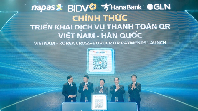 Dấu ấn mới trong kết nối tài chính Việt – Hàn: Ra mắt dịch vụ thanh toán QR xuyên biên giới