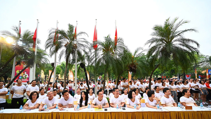 NAPAS tham gia Lễ phát động Giải chạy bộ trực tuyến kỷ niệm "75 năm Ngân hàng Việt Nam"
