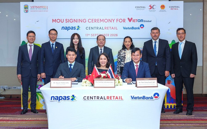 NAPAS, VietinBank and Thailand’s Central Retail Corporation Sign Memorandum of Understanding