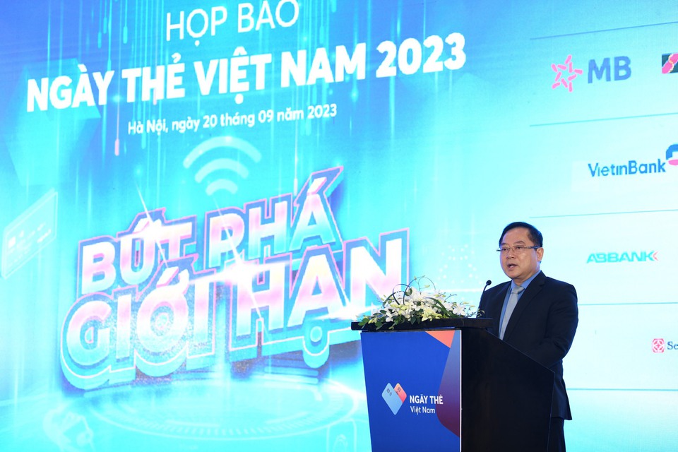 NGÀY THẺ VIỆT NAM 2023: BỨT PHÁ GIỚI HẠN VỚI CÔNG NGHỆ THANH TOÁN KHÔNG TIỀN MẶT - Ảnh 2. NGÀY THẺ VIỆT NAM 2023: BỨT PHÁ GIỚI HẠN VỚI CÔNG NGHỆ THANH TOÁN KHÔNG TIỀN MẶT - Ảnh 2.