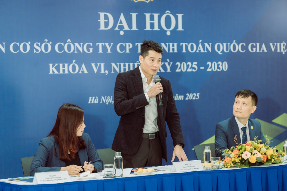 NAPAS tổ chức Đại hội Công đoàn cơ sở lần thứ VI, nhiệm kỳ 2025 – 2030- Ảnh 4.