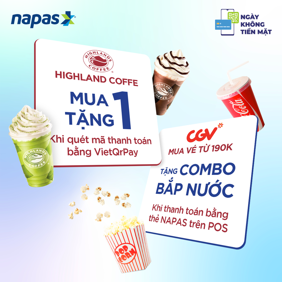 NAPAS tung loạt chương trình khuyến mãi hấp dẫn hưởng ứng Ngày không tiền mặt 2025- Ảnh 2.