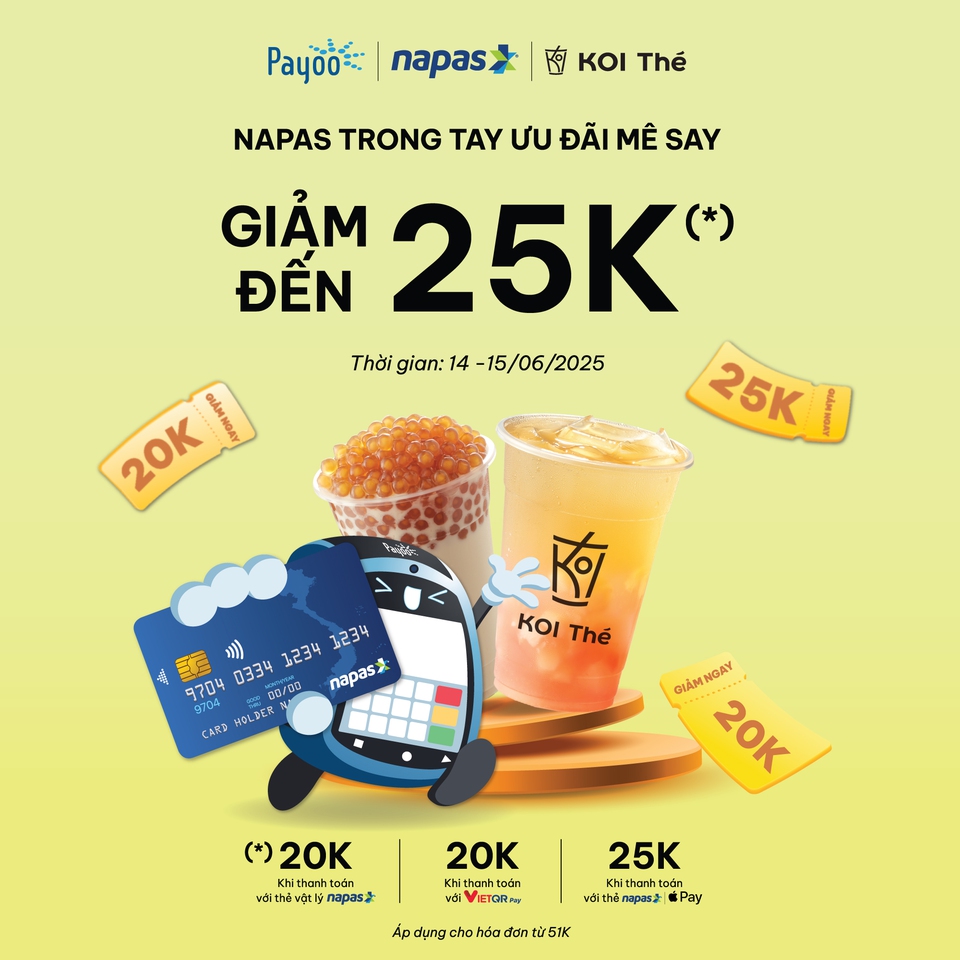 NAPAS tung loạt chương trình khuyến mãi hấp dẫn hưởng ứng Ngày không tiền mặt 2025- Ảnh 1.