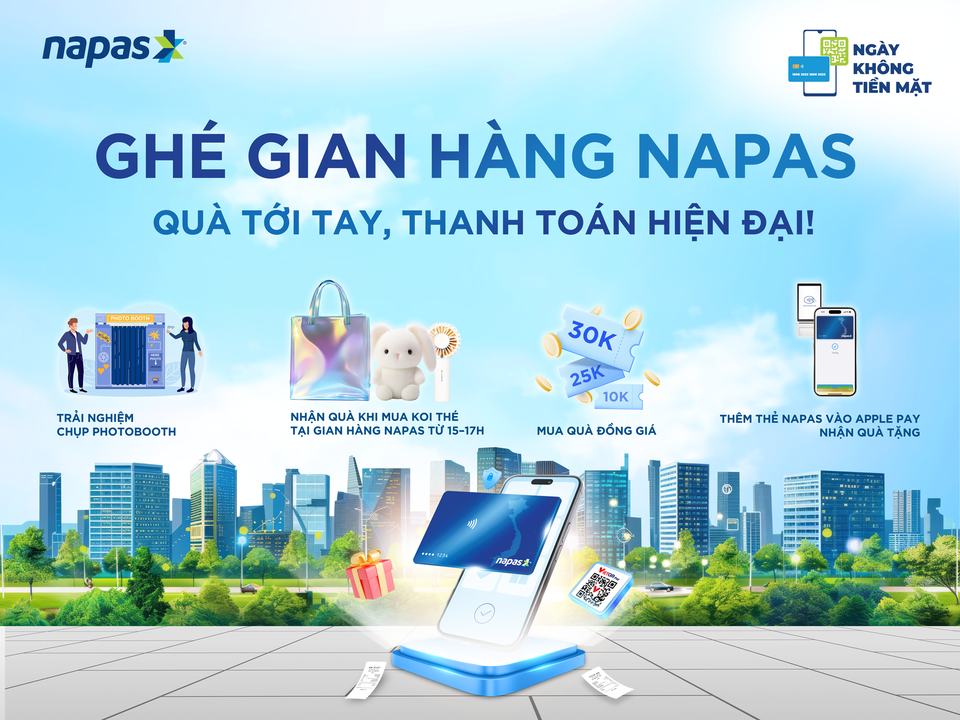 NAPAS tung loạt chương trình khuyến mãi hấp dẫn hưởng ứng Ngày không tiền mặt 2025- Ảnh 5.