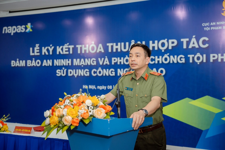 NAPAS và Cục A05 (Bộ Công an) ký kết thỏa thuận hợp tác chiến lược về an ninh mạng và phòng chống tội phạm công nghệ cao- Ảnh 3.