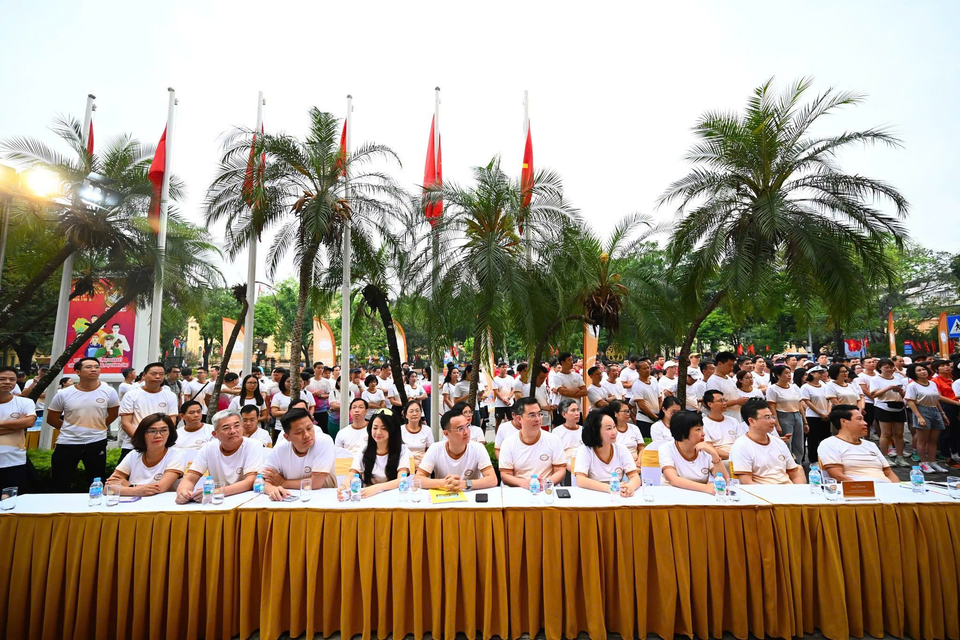 NAPAS tham gia Lễ phát động Giải chạy bộ trực tuyến kỷ niệm "75 năm Ngân hàng Việt Nam"- Ảnh 2.